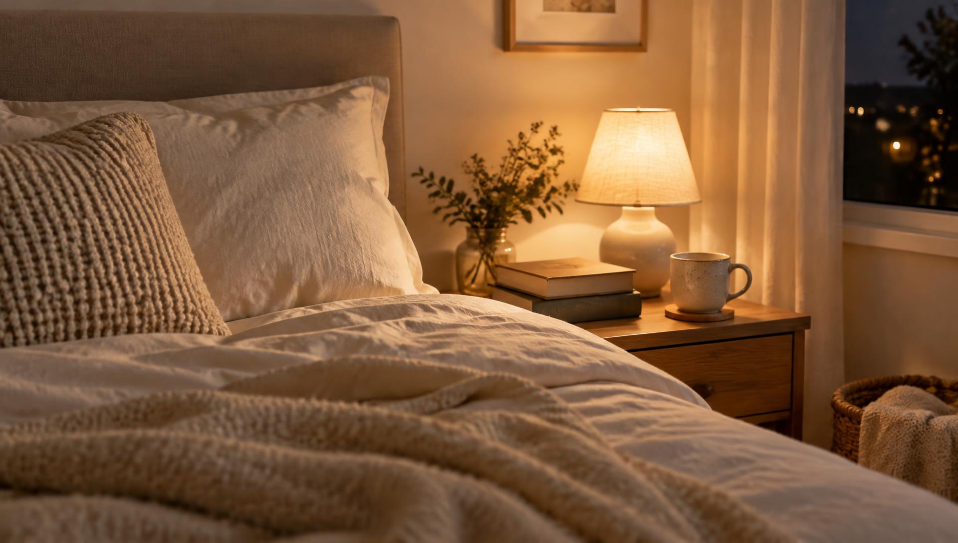 Cozy bedside